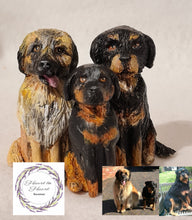 Load image into Gallery viewer, Wooden slice pet sculpt