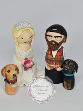 Load image into Gallery viewer, Wedding cake topper
